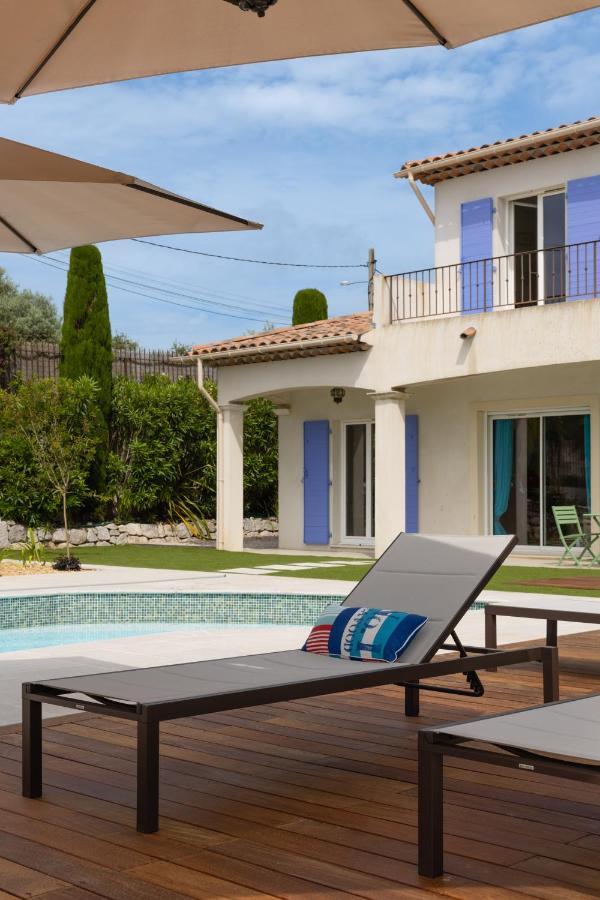 A True Paradise For Unforgettable Vacation - Villa Pool And Sea View Nice Buitenkant foto